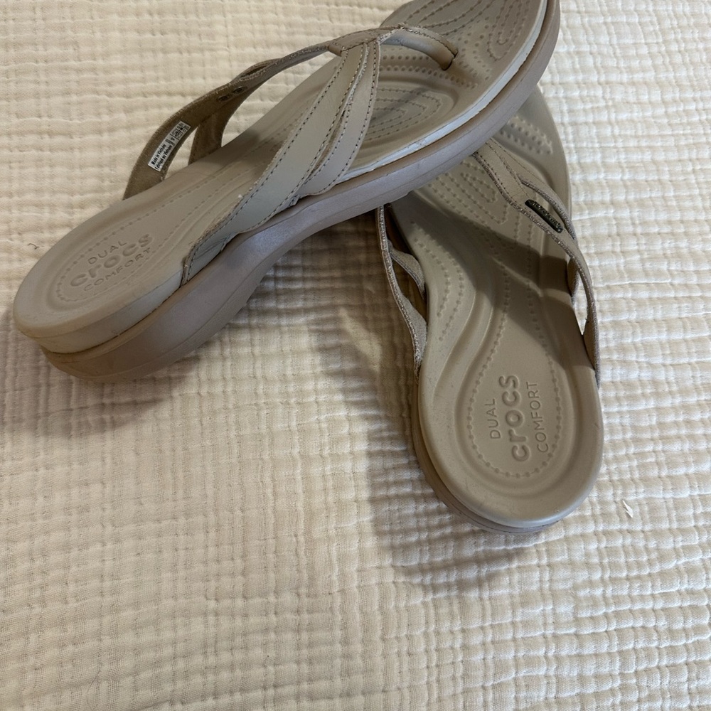 Crocs flip flops